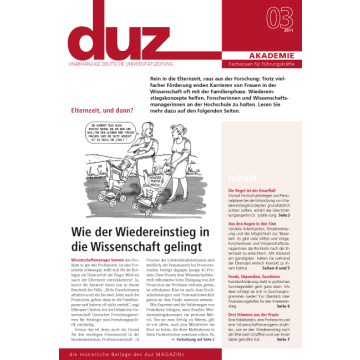 duz Akademie – Ausgabe 26 „Elternzeit, u. dann?“