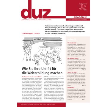 duz Akademie – Ausgabe 18 „Lebensl. Lernen“