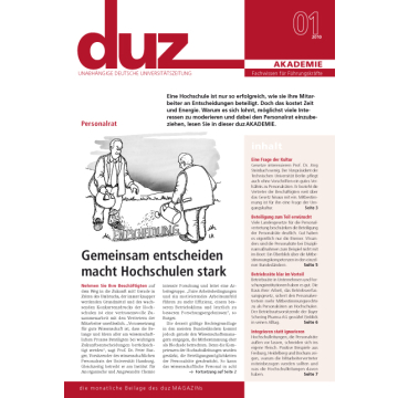 duz Akademie – Ausgabe 12 „Personalrat“