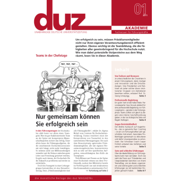 duz Akademie – Ausgabe 24 „Teams in der Chefetage“