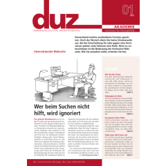duz Akademie – Ausgabe 36 „Internat. Webseite“