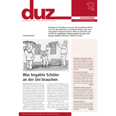 duz Akademie – Ausgabe 35 „Frühstudium“