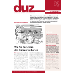 duz Akademie – Ausgabe 28 „Konferenzmanagement“