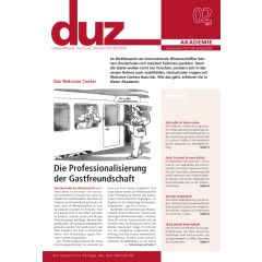 duz Akademie – Ausgabe 25 „Das Welcome Center“